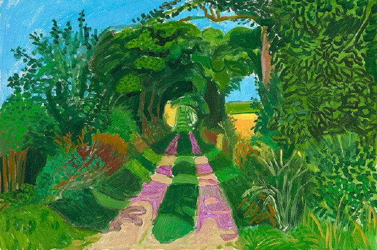 Tree Tunnel, David Hockney  2005