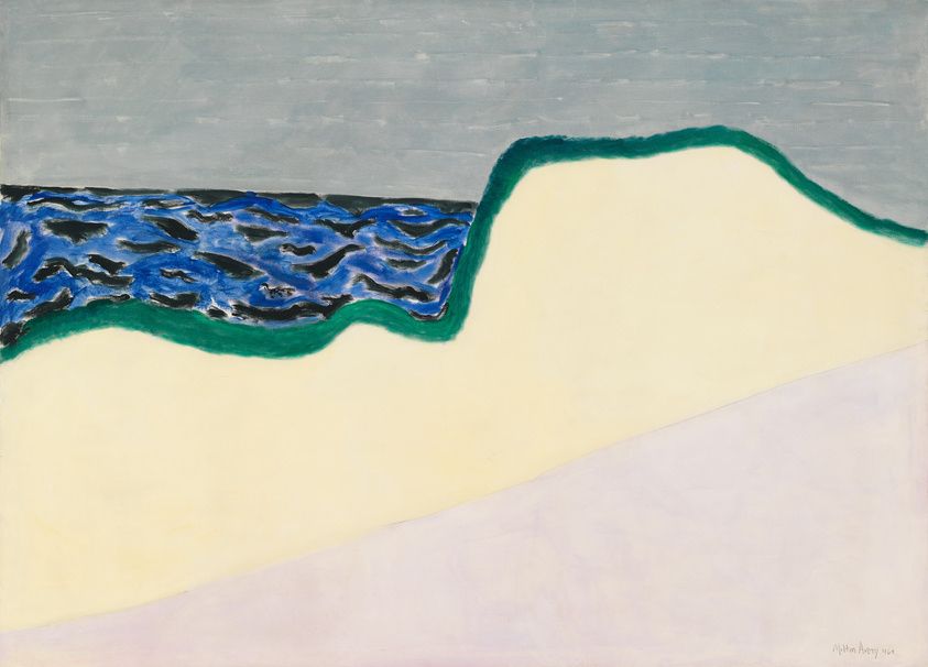 Dunes and Sea II, Milton Avery  1960