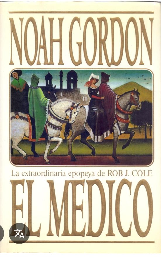 Portada del llibre: El médico. De Noah Gordon