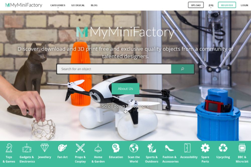 Discover STL files for 3D printing ideas and high-quality 3D printer models. | MyMiniFactory