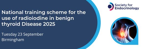 National training scheme for the use of radioiodine in benign thyroid disease 2025
Tuesday 23 September
Birmingham