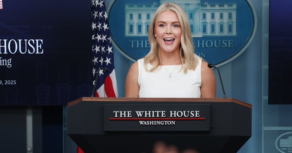 Donald Trump’s Press Secretary Karoline Leavitt has admitted that the White House “reconfigured” crime statistics to back up the President’s