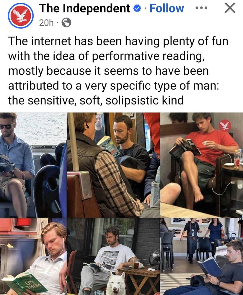 The internet has been having plenty of fun with the idea of performative reading, mostly because it seems to have been attributed to a very specific type of man: the sensitive, soft, solipsistic kind