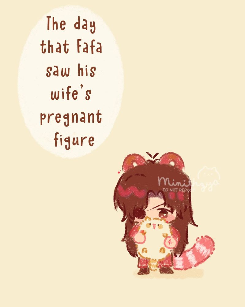 The day that fafa saw his wife's pregnant figure