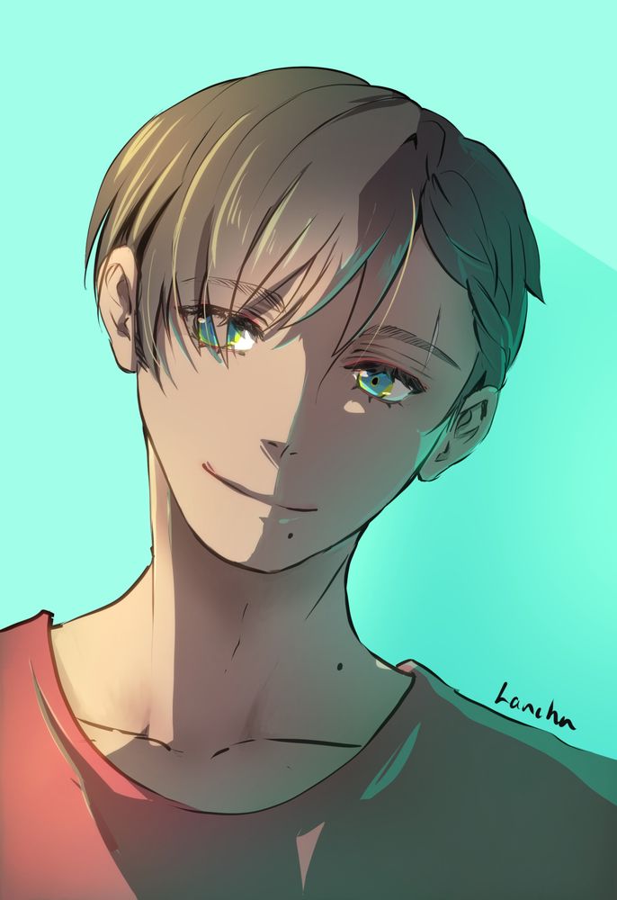 Portrait of my OC Julian