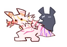 Another sketch from my friend of Prismatic with another scug I made, The Blind. Why not put the most vibrant one with the one that can’t see?