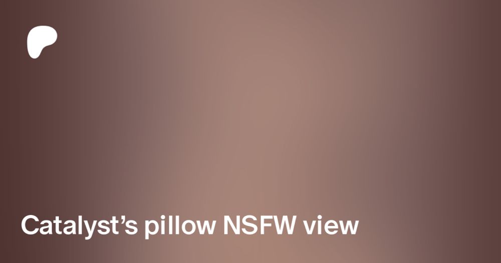 Catalyst’s pillow NSFW view  | Ahra