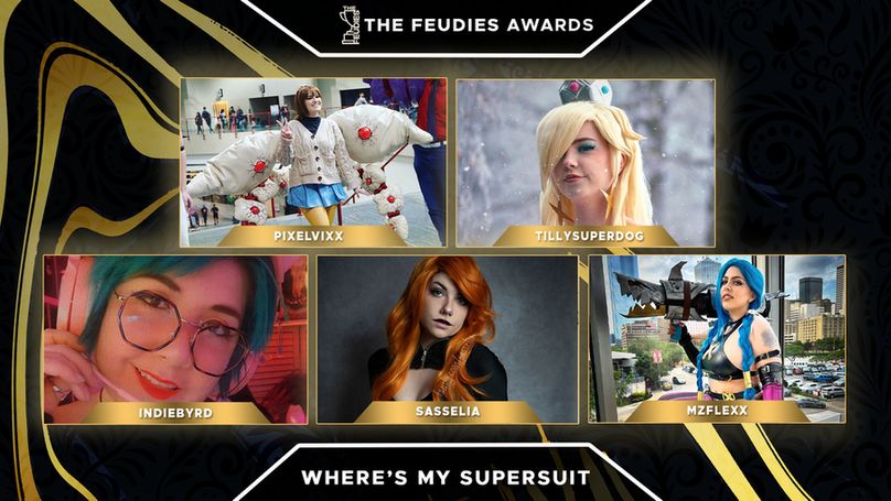 Where's my Supersuit: PixelVixx, TillySuperDog, IndieByrd, Sasselia, MzFlexx