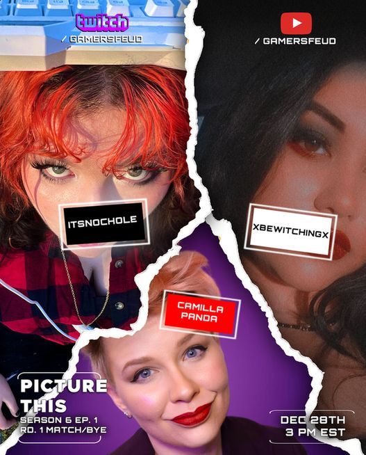 Round 1 Matchup: ItsNochole and XBewitchingX. Round 1 Bye: CamillaPanda.