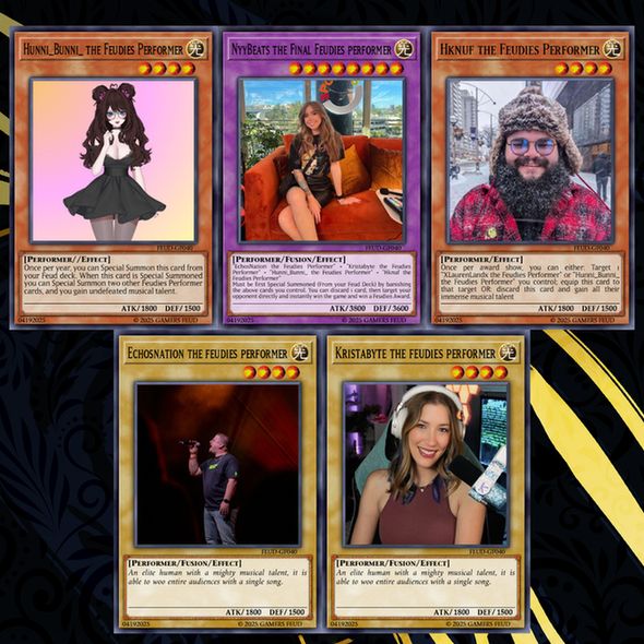 Feudies Award Performers: Hunni_Bunni, NyyBeats, Hknuf, EchosNation, Kristabyte