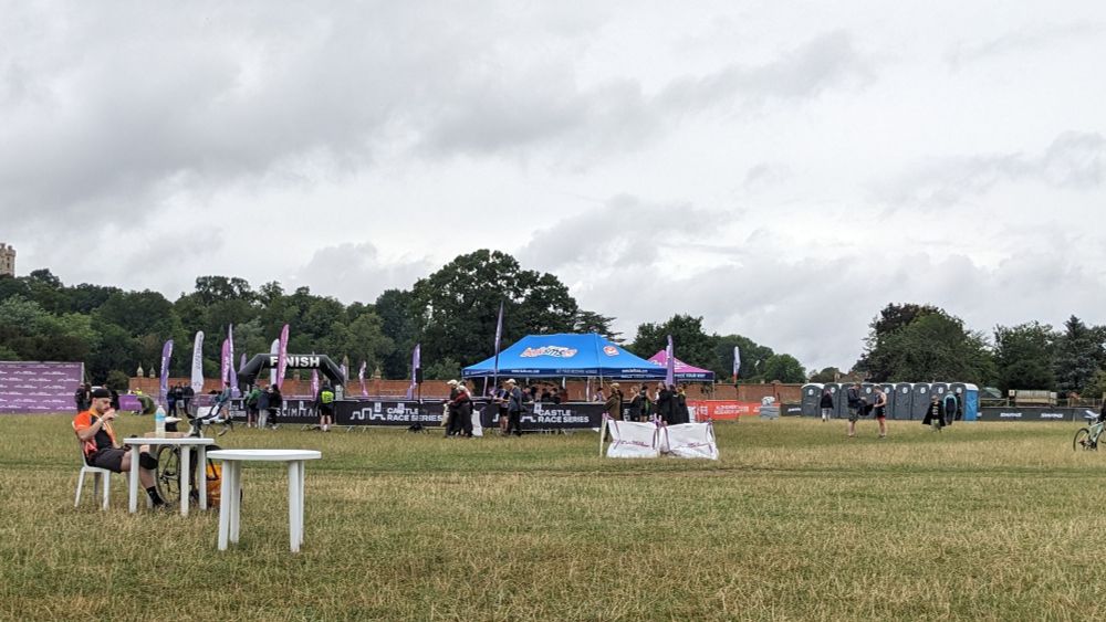 Race finish line
