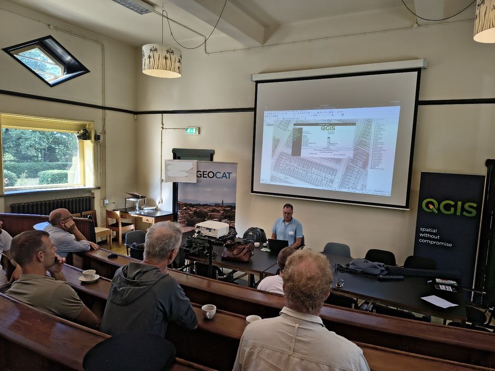 Historische collegezaal bij GeoCat