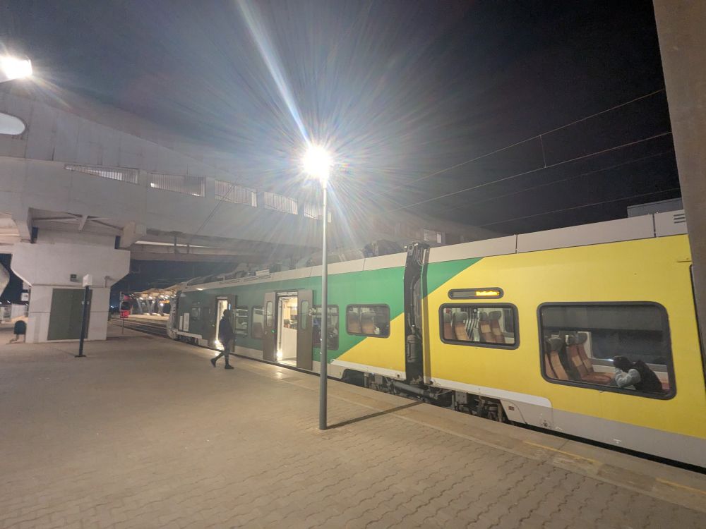 Diamniadio station seemed a bit overbuilt but may become more important in the future