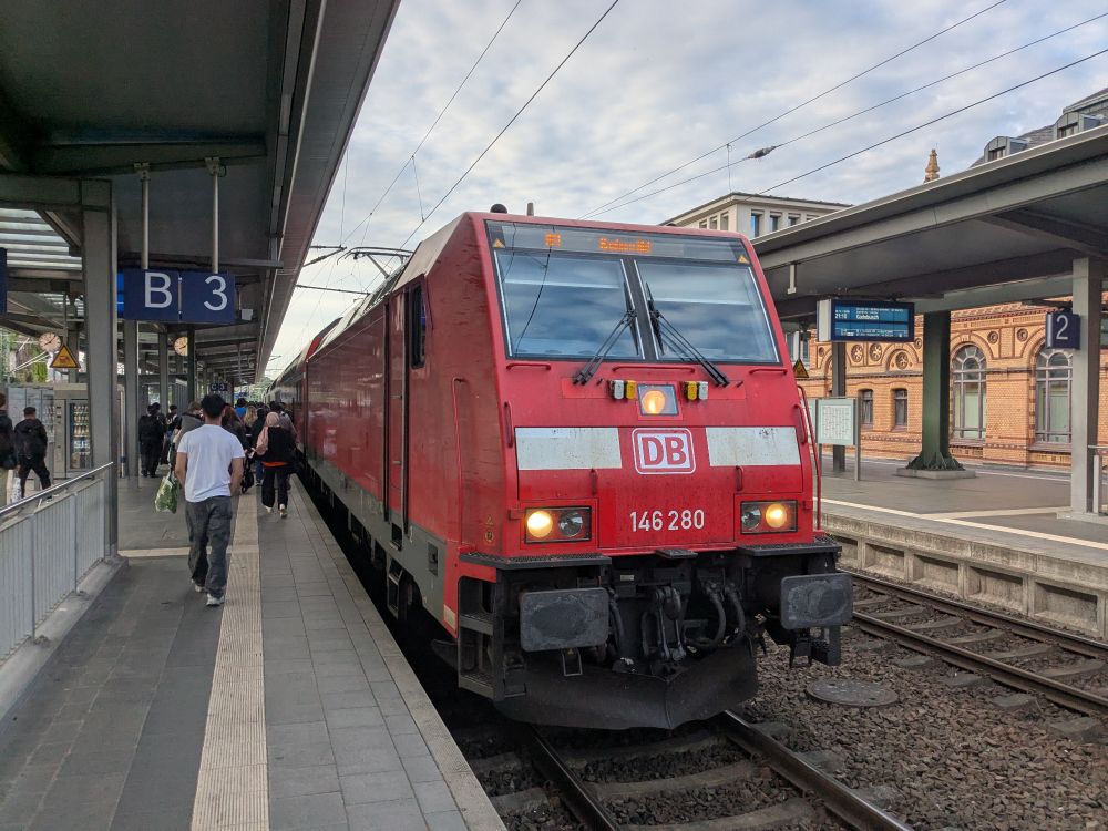 RE1 Schwerin Hbf - Hamburg Hbf
