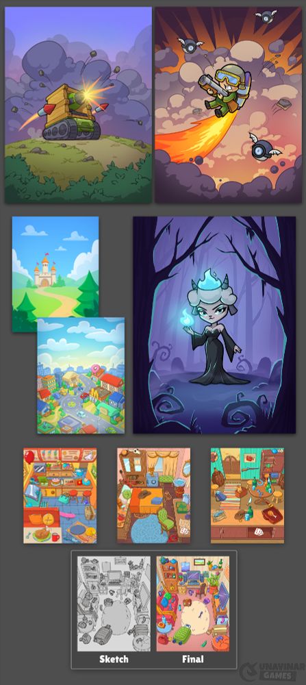 Backgrounds design