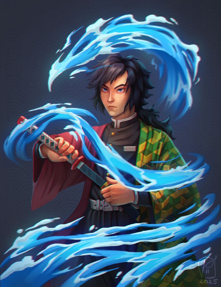 tomioka demon slayer fanart