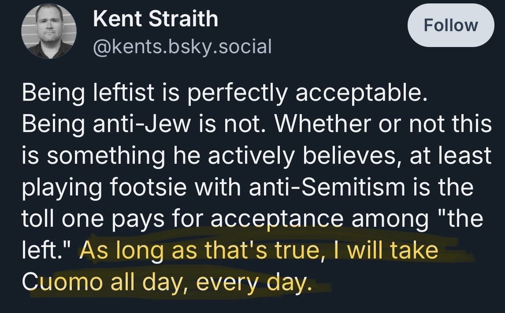 Cuomo endorsement from Kent