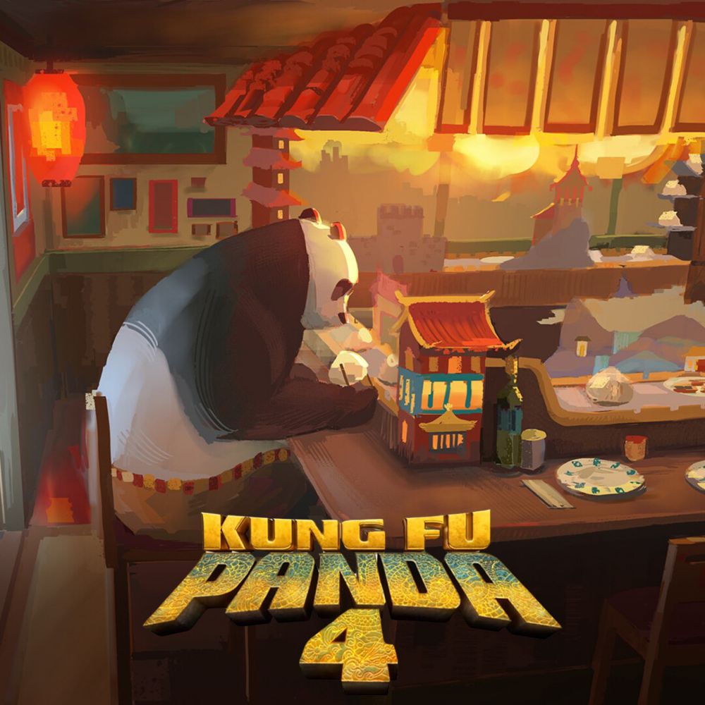 Kung Fu Panda 4 - Dumpling Bar Concept | Visual Development, Chelsea Blecha