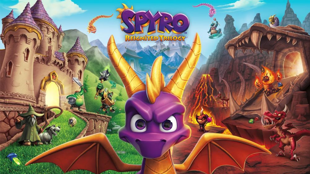 The box art for the Spyro Reignited Trilogy