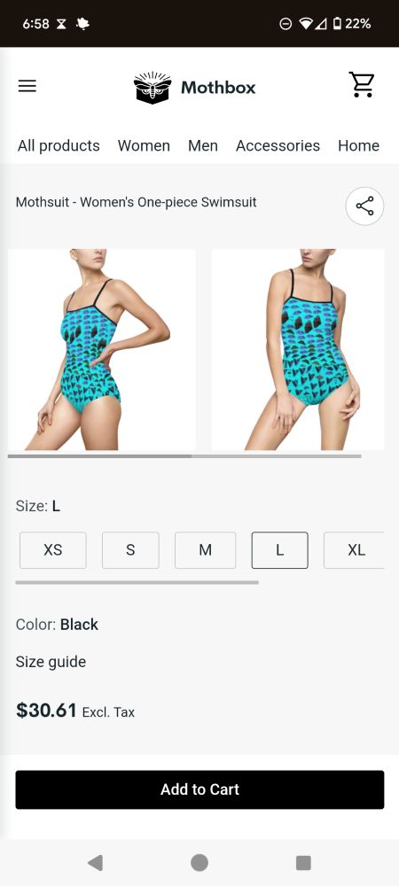 Moth swimsuit 