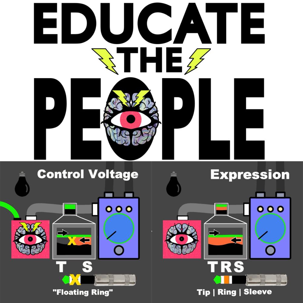 Educate the People about Expression and Control Voltage for Effects and Synths