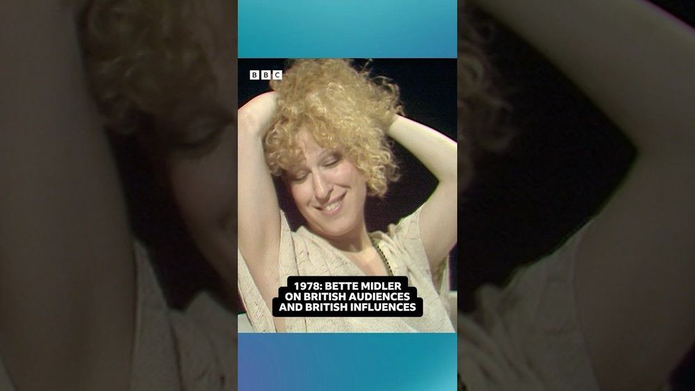 1978: BETTE MIDLER on the appeal of BRITISH COMEDY | BBC Archive