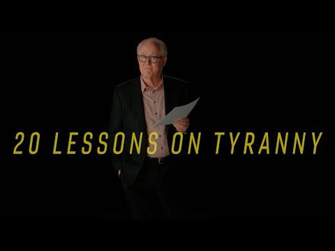 20 Lessons on Tyranny: by Timothy Snyder / read by John Lithgow