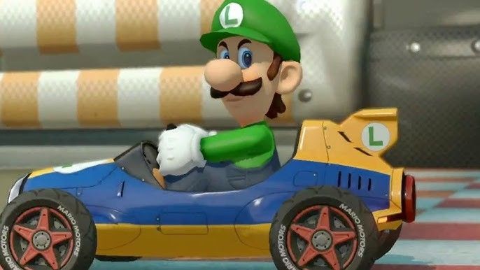 Luigi death staring Eiko