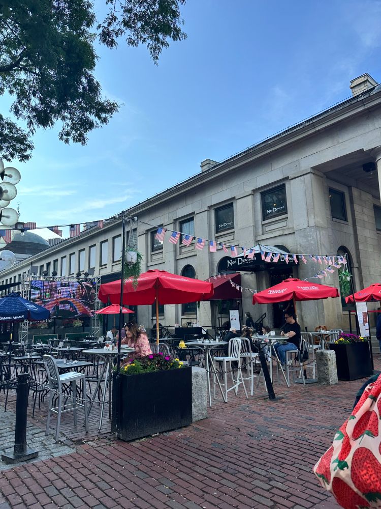 shot of Ned Devine's at quincy market