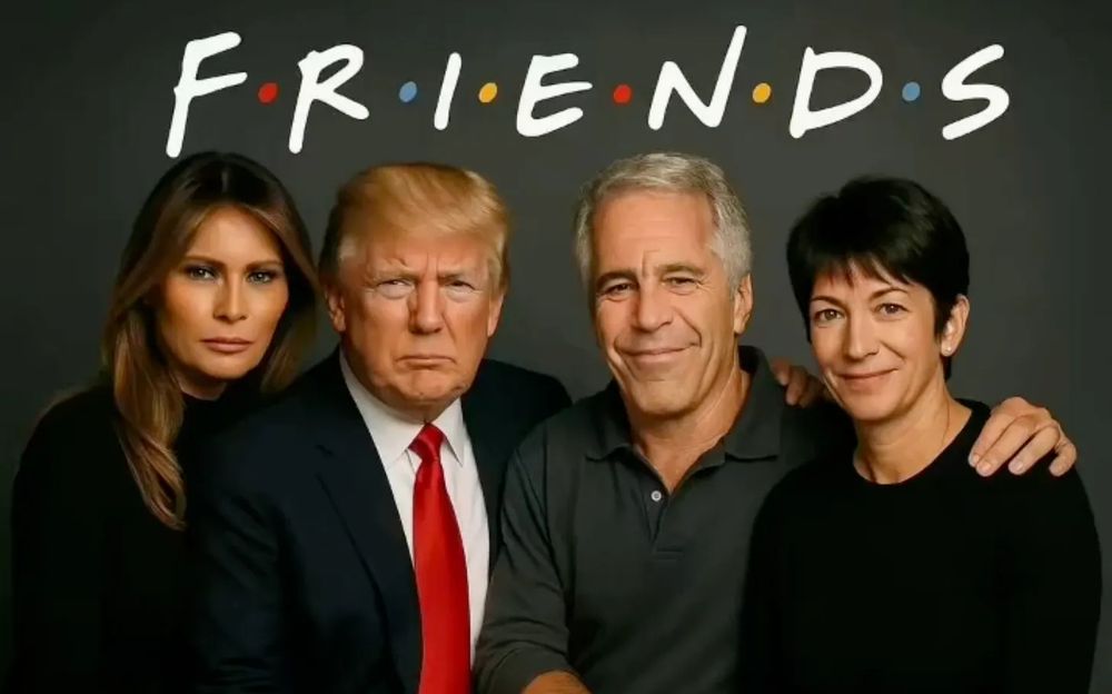Melania, Trump, Epstein, Maxwell friends