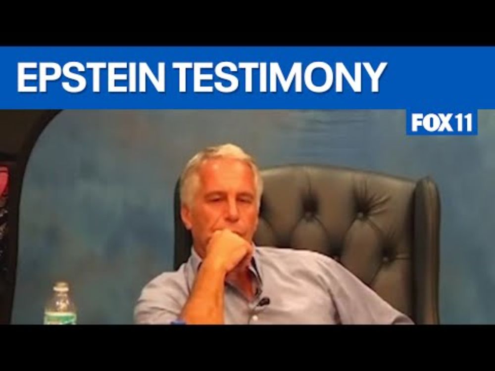 Epstein pleads fifth in 2010 testimony on Trump question | FOX 11 LA