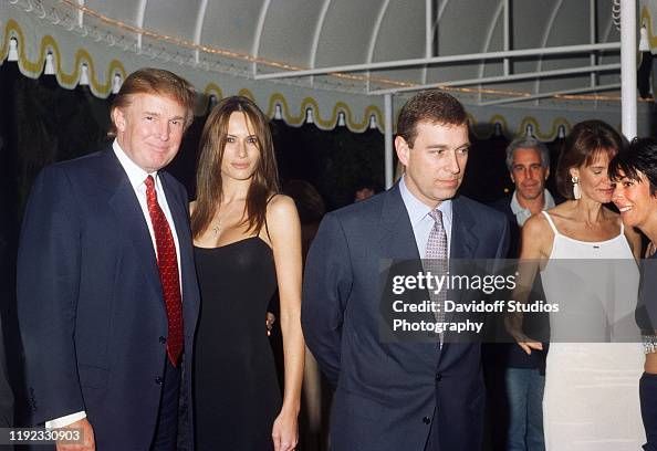 Trump, Melania, Prince Andrew, Maxwell, and Epstein