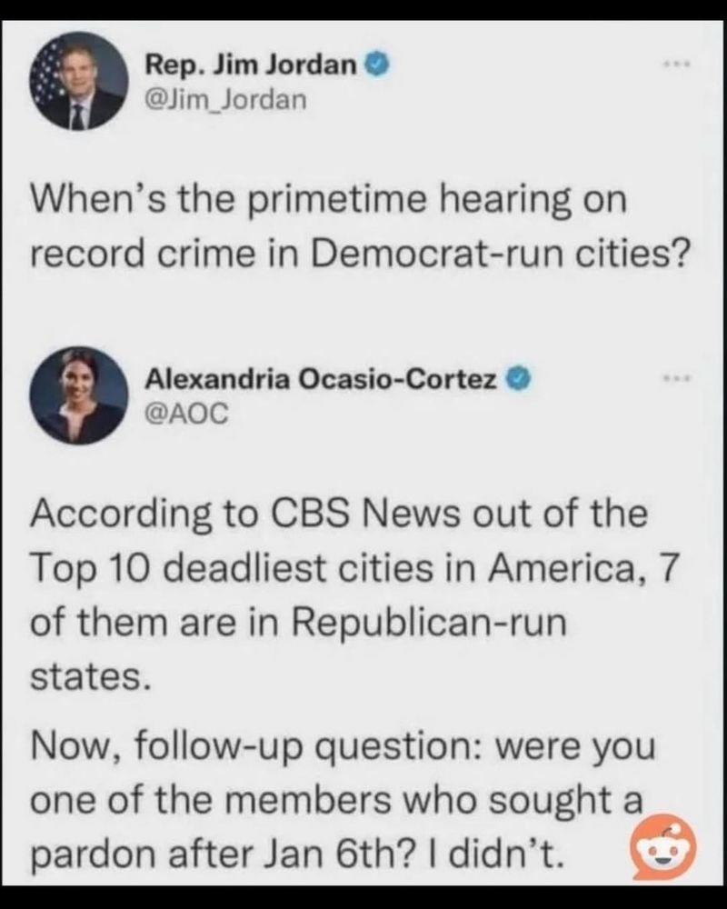 AOC smashes Jim Jordan