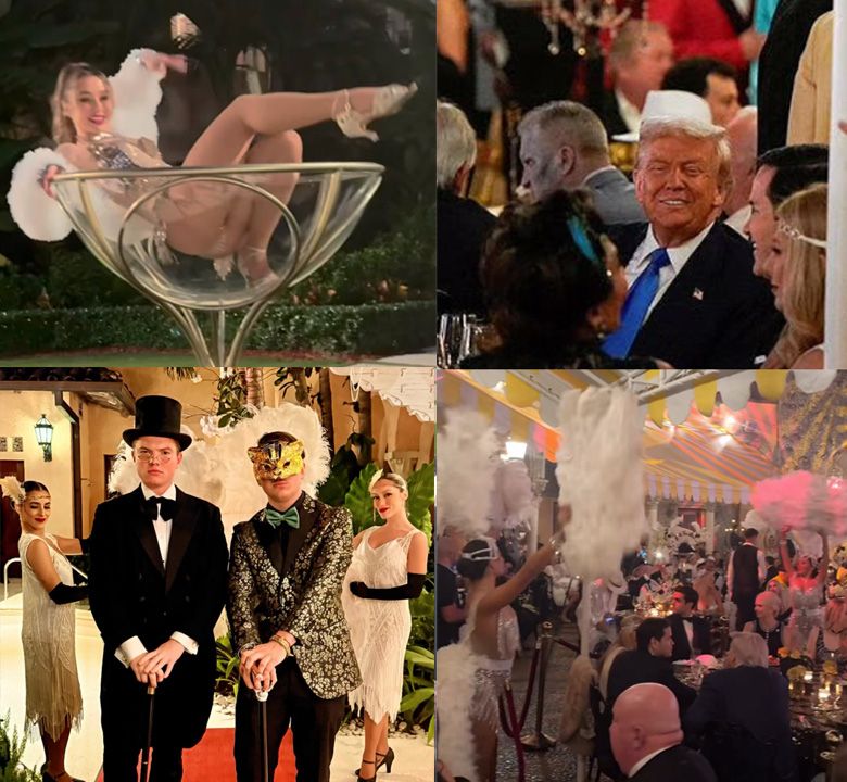 Trump Halloween party