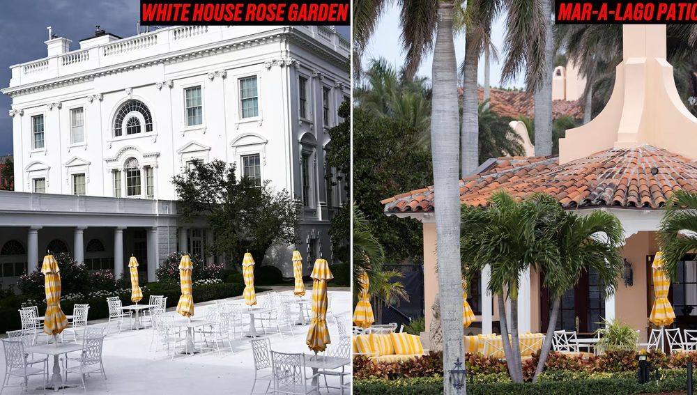 Trump is turning the White House into a replica of Mar-a-Lago