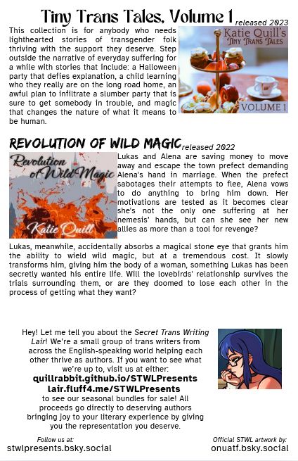 Page 2 of Katie Quill's updated flyer