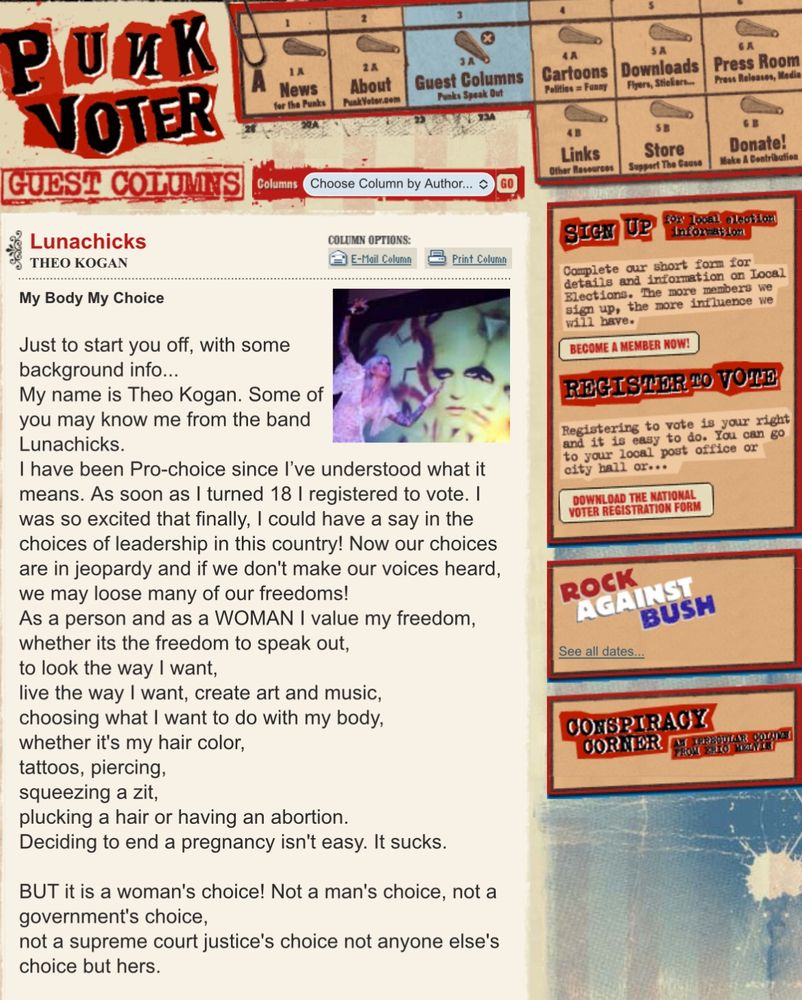 Screenshot of Theo Kogan’s guest column.