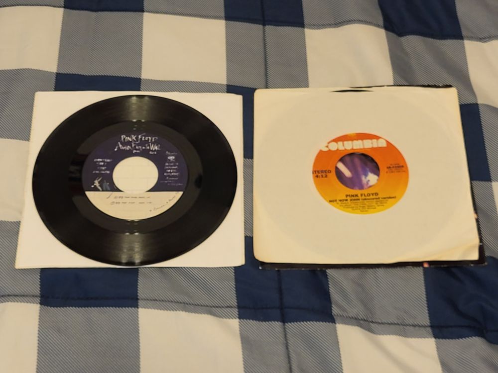 Side A singles: Another Brick in the Wall, Part 2 (1979) and Not Now John (1983)!