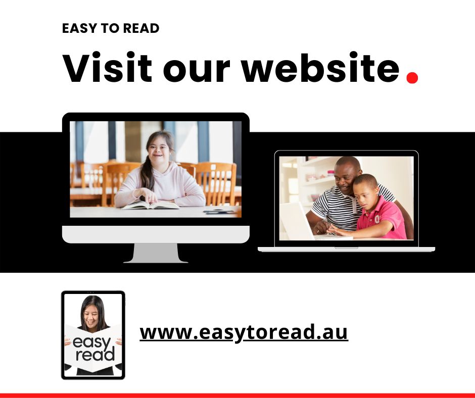 Visit our website - www.easytoread.au