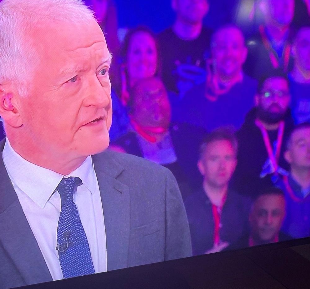 Steve Davis in commentary