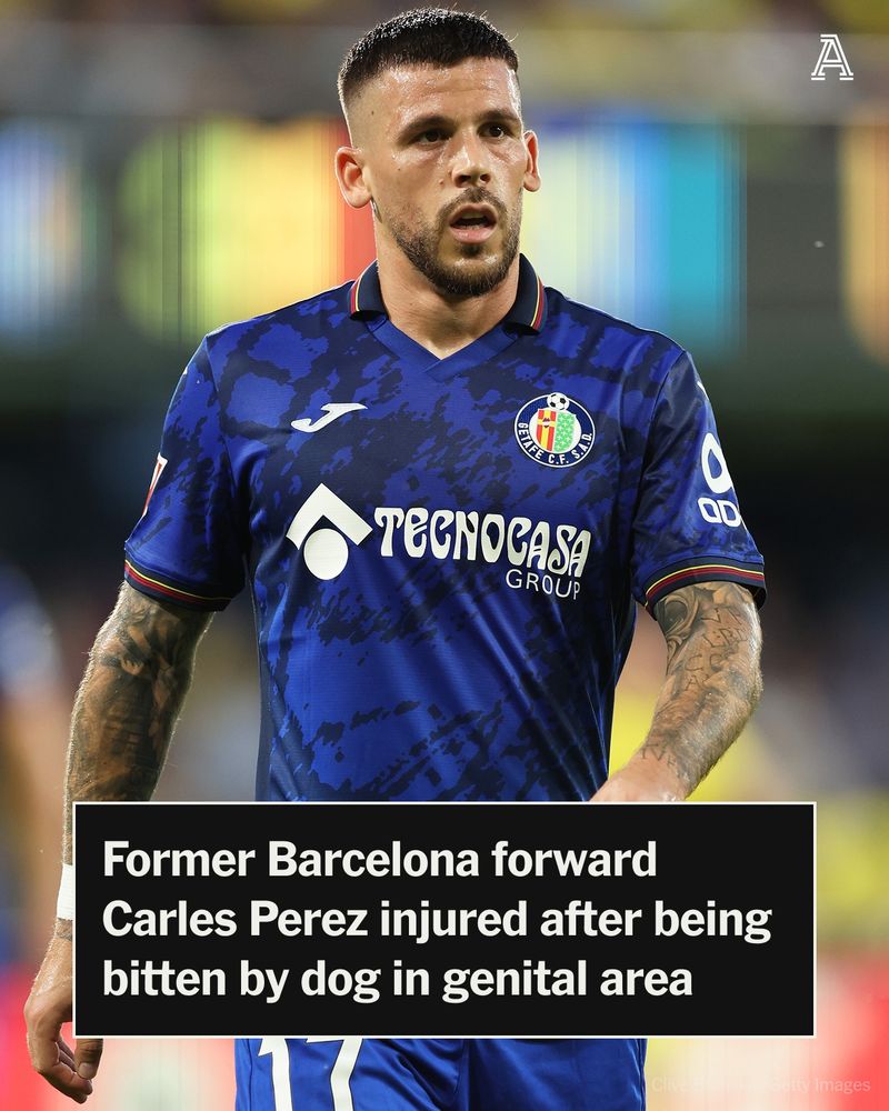 Carles Perez of Getafe CF during the La Liga EA Sports match between Villarreal CF and Getafe CF at Estadio de la Ceramica on October 20, 2024 in Villarreal, Spain.