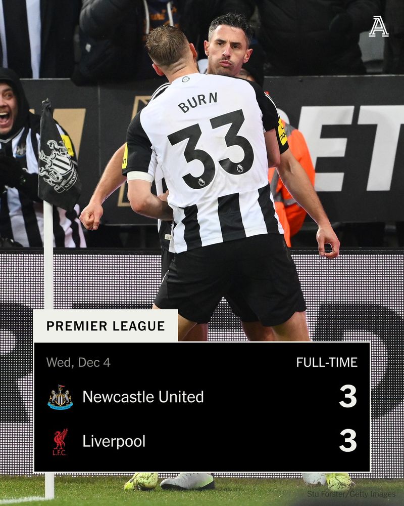 Fabian Schar celebrates his equaliser against Liverpool