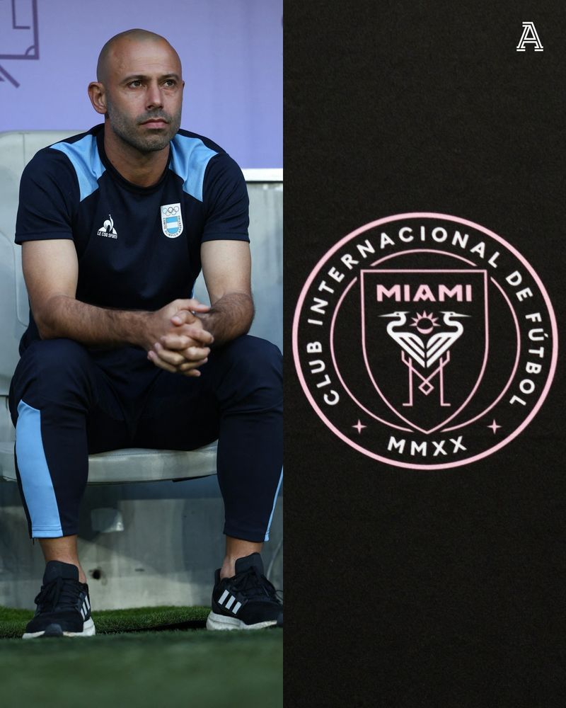 Javier Mascherano; Inter Miami logo