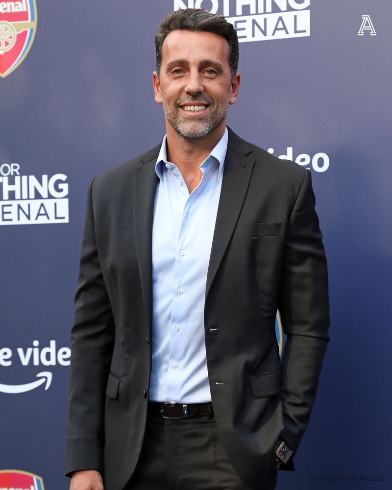 Edu Gaspar attends the "All Or Nothing: Arsenal" Global Premiere at Islington Assembly Hall on August 02, 2022 in London, England.