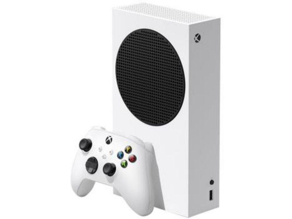 Xbox Series S Nova Geração 512GB SSD - 1 Controle Branco Microsoft - Console Xbox Series S - Magazine Lojasmso