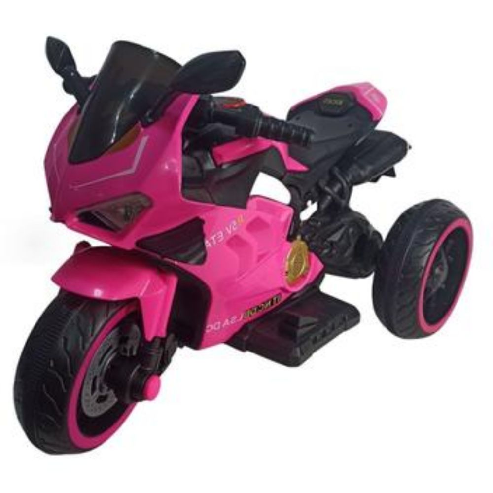 Moto Infantil Elétrica Super Moto 3 Rodas Som Luz Frente e Ré - Bangtoys - Moto Elétrica Infantil - Magazine Lojasmso