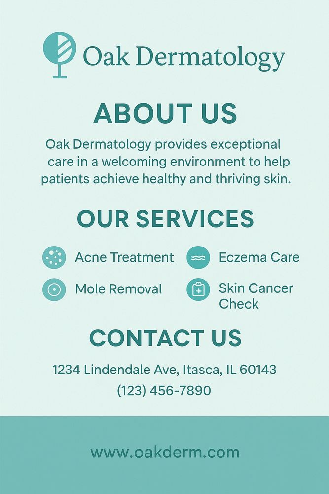 An Infographic image by Oak Dermatology | Itasca, IL

https://maps.app.goo.gl/YT2n3qitejUss4Hi9