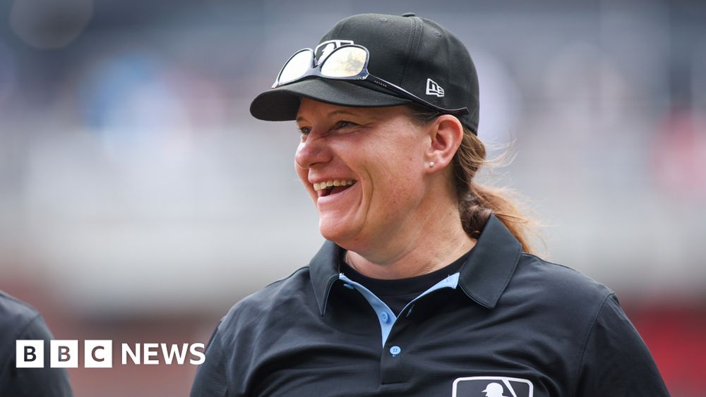 Jen Pawol donated her hat to a baseball museum after her history-making game on Saturday.