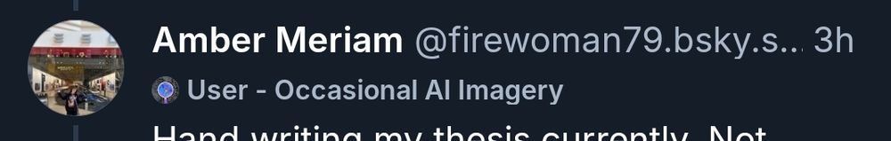 Amber Merian, user @firewoman79

User-Occasional AI imagery