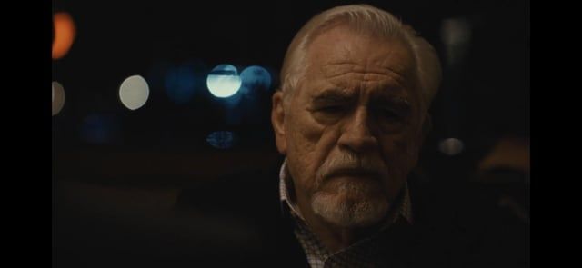 A shot of Logan Roy from Succession
